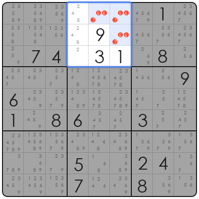 sudoku x wing explained
